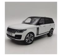 SYOEUR 1:18 Per Range Rover SVA2020 Modello Di Auto Da Collezione Regali San Valentino Set Giochi Modello Auto per Hobby(White)