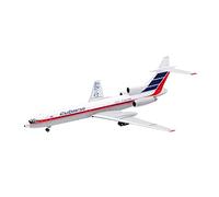SYOEUR 1 200 Misura Per Airlines Tu-154M CU-T1275 Modello Di Aeroplano In Lega Metallo Da Collezione Aereo Souvenir Regalo Kit di gioco per Hobby