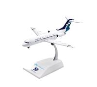 SYOEUR 1 200 Misura Per Fokker 70 FK 9V-ALL SILKAIR Modello Plug-in Di Aeroplano Con Staffa In Plastica Collezione Kit di gioco per Hobby