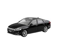 SYOEUR 1:24 Per Accord Berlina Di Lusso Suono E Luce Simulazione Lega Metallo Pressofusione Modello Auto Decorazione Regalo Set Giochi Modello Auto per Hobby(Nero)