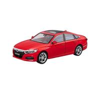 SYOEUR 1:24 Per Accord Berlina Di Lusso Suono E Luce Simulazione Lega Metallo Pressofusione Modello Auto Decorazione Regalo Set Giochi Modello Auto per Hobby(Rosso)