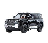 SYOEUR 1:24 Per BYD LOOK UPAT U8 SUV Lega Auto Pressofusa Modello Suono Luce Giocattolo Colleziona Espositore Ornamento Set Giochi Modello Auto per Hobby(Nero)