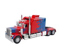 SYOEUR 1:24 Per Grandi Modelli Di Camion In Lega In Stile Americano, Auto In Metallo Pressofuso, Giocattoli, Regali Set Giochi Modello Auto per Hobby(Rosso)