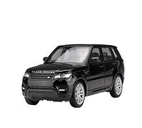 SYOEUR 1:24 Per La Collezione Di Modelli Veicoli Giocattolo Per Hobby Range Rover Sport Set Giochi Modello Auto per Hobby(Nero)