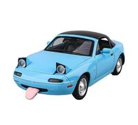 SYOEUR 1:24 Per Mazda Miata MX5 MX-5 Modello Di Auto In Lega Pressofusa In Metallo In Miniatura Modelli Da Collezione Per Uomo Set Giochi Modello Auto per Hobby(Blu)