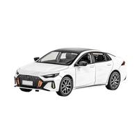 SYOEUR 1: 24 Per Shadow Leopard Modello Di Auto In Lega In Metallo Pressofuso Suono Luce Giocattolo Da Tirare Indietro Ornamenti Set Giochi Modello Auto per Hobby(White)