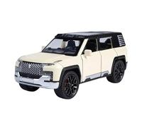 SYOEUR 1:32 Per BYD Look Up At U8 SUV Alloy Car Diecast Off-Road Scale Model Toy Simulation Repliche Set Giochi Modello Auto per Hobby(White)