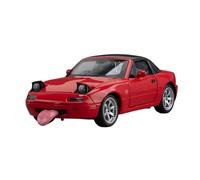 SYOEUR 1:32 Per Mazda MX-5 Modello Di Auto Sportiva In Lega Pressofuso In Metallo Carino Veicolo Per Alta Simulazione Set Giochi Modello Auto per Hobby(Rosso)