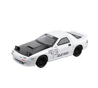 SYOEUR 1:32 Per Mazda RX-7 Gioco Con Display Per Auto Pressofusa Per Legame Genitore-figlio Set Giochi Modello Auto per Hobby(White-B)
