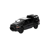 SYOEUR 1:32 Per RAM MAMMOTH Pickup SUV Modello In Metallo Pressofuso Per Auto Giocattolo Tirare Indietro Il Suono E La Luce Set Giochi Modello Auto per Hobby(Black box)
