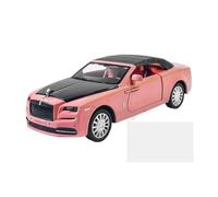 SYOEUR 1:32 Per Rolls-Royce Dawn Scala Modello Di Auto Pressofuso In Lega Collezione Giocattoli Con Suoni E Luci Set Giochi Modello Auto per Hobby(Rosa)