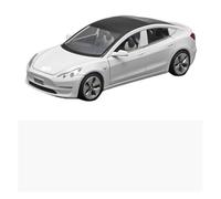 SYOEUR 1:32 Per Tesla Modello 3 2024 Auto In Lega In Metallo Alta Simulazione Collezione Suoni E Luci Giocattoli Alla Moda Set Giochi Modello Auto per Hobby(White,B)