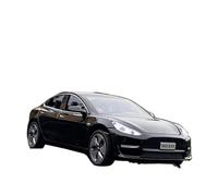 SYOEUR 1:32 Per Tesla Modello 3 2024 Auto In Lega In Metallo Alta Simulazione Collezione Suoni E Luci Giocattoli Alla Moda Set Giochi Modello Auto per Hobby(Nero,B)