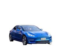 SYOEUR 1:32 Per Tesla Modello 3 2024 Auto In Lega In Metallo Alta Simulazione Collezione Suoni E Luci Giocattoli Alla Moda Set Giochi Modello Auto per Hobby(Blu,B)