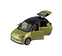 SYOEUR 1/32 Per Wuling Bingo In Miniatura In Lega Pressofusa Modello Di Auto Suono E Luce Giocattolo Regalo Per Ragazzo Set Giochi Modello Auto per Hobby(verde)