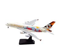 SYOEUR 1 400 Misura Per A380 A6-APC Airlines Modello Di Aereo In Lega Metallo Modelli Aerei Da Collezione Regalo Souvenir Kit di gioco per Hobby