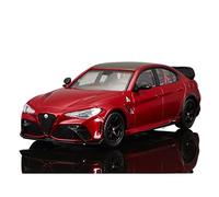 SYOEUR 1 43 Per Alfa Romeo Giulia GTA Modello in metallo pressofuso per auto Decorazione per finita in miniatura Set Giochi Modello Auto per Hobby(Rosso)