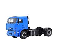 SYOEUR 1 43 Per KAMAZ-5460 Russo Logistica Rimorchio Container Camion Testa Modello In Metallo Veicolo Set Giochi Modello Auto per Hobby