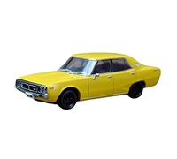 SYOEUR 1 43 Per Nissan Datsun 240K GT GL Auto d'epoca in lega Finita auto pressofusione Mini display Set Giochi Modello Auto per Hobby(Yellow)