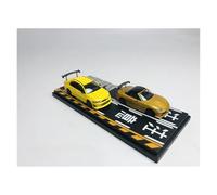 SYOEUR 1: 64 Per Mazda MX5 Mitsubishi EVO7 Supercar In Lega Di Metallo Pressofuso Modello Auto Regalo Set Giochi Modello Auto per Hobby