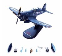 SYOEUR 1 72 Bilancia WW2 F4U-1 F4U per Corsair Dragon Fighter Aircraft Metallo Aereo Militare Singolo Diecast Model Playkit(F4U HH)