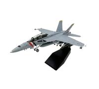 SYOEUR /100 Scala Per F18 Grumman ReplicaAir Quasi Vero Fighter Statico Display Pre-Costruito Modello Aereo Militare Kit di gioco per Hobby