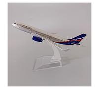 SYOEUR 16 cm per la Russia Air Aeroflot Airbus A330 scala in lega pressofuso replica aereo modello Playkit