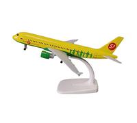 SYOEUR 19 cm per la Russia Siberia S7 Airbus A320 lega pressofusa replica modello di aeroplano in miniatura con luci Playkit