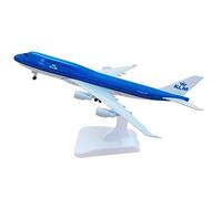 SYOEUR 20 CENTIMETRI Per KLM Royal Dutch Airlines Boeing B747 Aeroplano Pressofuso In Lega Modello di Giocattolo Playkit