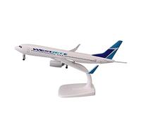 SYOEUR 20 Cm In Lega Metallo Adatto Per WESTJET Boeing 737 B737 Modello Aeroplano Pressofuso Set Regalo Kit In Plastica Kit di gioco per Hobby