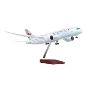 SYOEUR 43cm 1:130 per Air Canada Boeing B787 Airbus Scale Die-cast Modello di aeroplano pressofuso con luci Playkit
