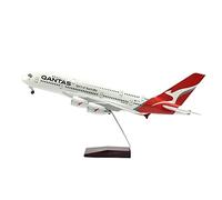 SYOEUR 46 centimetri 1 160 Per Qantas A380 Airbus Bilancia Pressofuso In Resina Finito Aereo Modello Ornamento Playkit(A380)