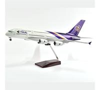 SYOEUR 47 cm 1: 160 per la Thailandia Boeing B747 Airbus modello in resina scala aeroplano pressofuso con luci Playkit(A380)