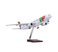 SYOEUR 47cm 1 160 per il Portogallo Airbus A330 Scala modello di aeroplano realistico in resina pressofusa con luci Playkit