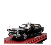 SYOEUR Display Statico Da Collezione Per Modellini Di Veicoli Per Auto In Lega L5CA7601 Red Flag 1:18 Set Giochi Modello Auto per Hobby(Black2)