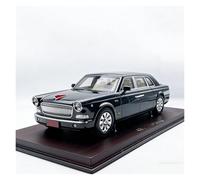 SYOEUR Display Statico Da Collezione Per Modellini Di Veicoli Per Auto In Lega L5CA7601 Red Flag 1:18 Set Giochi Modello Auto per Hobby(Black1)