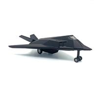 SYOEUR Giocattoli modello militare F117 F-117 per caccia stealth Nighthawk Fighter Giocattolo in metallo pressofuso Tirare indietro Playkit