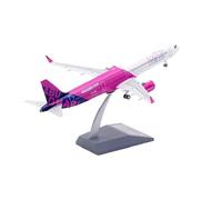 SYOEUR I Scala 1 200 per Wizz Airlines A321NEO A6-WZD Diecast da collezione Modello di aereo in metallo in miniatura Aviacion Toys Playkit