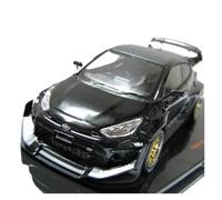 SYOEUR Kit Modello Auto In Lega Nera Pressofusa In Scala 1:43 Per Pandem GR Yaris 2002 Ornamenti Da Collezione Statici Set Giochi Modello Auto per Hobby