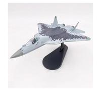SYOEUR Metallo Pressofuso Scala 1 100 Per Su-57 ReplicaAir FighterModello Di Aereo Finito Giocattolo Per Adulti Ragazzi Souvenir Kit di gioco per Hobby