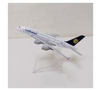 SYOEUR Misura Per Airbus 340 380 A340 A380 Compagnia Aerea Scala 1 400 Modello Di Aeroplano Pressofuso Giocattolo 16 Cm Kit di gioco per Hobby(B)