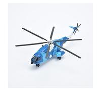 SYOEUR Modello Aeroplano Adatto Per Gunship Z-19 Combattente In Lega Di Metallo Pressofuso In Scala 1 100 Regalo Collezione Kit di gioco per Hobby(B)