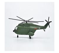 SYOEUR Modello Aeroplano Adatto Per Gunship Z-19 Combattente In Lega Di Metallo Pressofuso In Scala 1 100 Regalo Collezione Kit di gioco per Hobby(A)