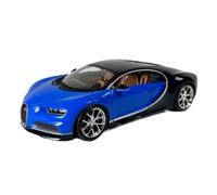 SYOEUR Modello Di Auto In Lega Bugatti Chiron In Scala 1:18, Collezione Statica Blu Set Giochi Modello Auto per Hobby
