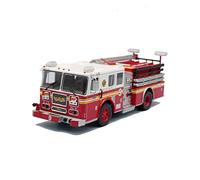 SYOEUR Per Pumper Seagrave 1 43 Camion Pompieri In Lega Modello Auto Pompa Acqua Ad Alta Pressione Ornamenti Giocattolo Veicolo Set Giochi Modello Auto per Hobby