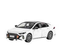 SYOEUR Piccolo Modellino Auto 1:24 Per Trumpchi Shadow Leopard Modello In Lega In Metallo Pressofuso Con Suono Luce Tirare Indietro Set Giochi Modello Auto per Hobby(White)