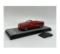SYOEUR Resina Pressofusa 1:43 Per Rolls-Royce Shadow Model Toy Car Home O Office Décor Fans Gift Set Giochi Modello Auto per Hobby(Rosso)