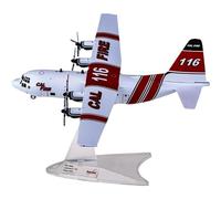 SYOEUR Scala 1 200 per 571470 CAL Fire C-130H 116 Modello di aereo in miniatura pressofuso in lega a piano singolo Playkit