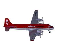SYOEUR Scala 1 400 per AC411077 Avianca Airlines DC-4 HK-1309 Aereo Avion Modello di aereo in metallo Die-cast Playkit