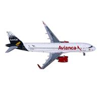 SYOEUR Scala 1 400 per Avianca A320neo N776AV Airlines Diecast aereo da aviazione Miniature in metallo Modello di Playkit